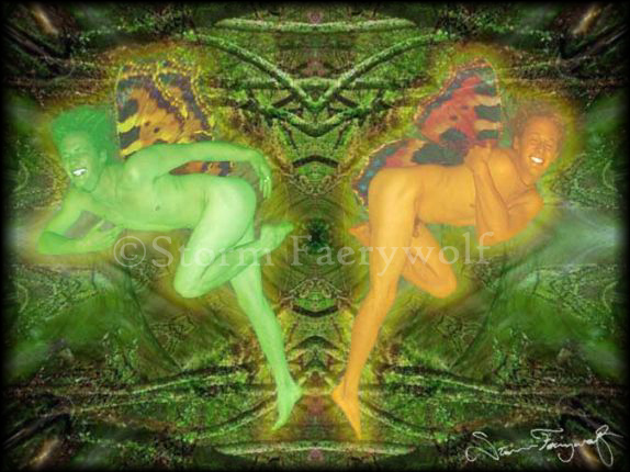 'FaeryBoys' ©2001 Storm Faerywolf. Click HERE for my website