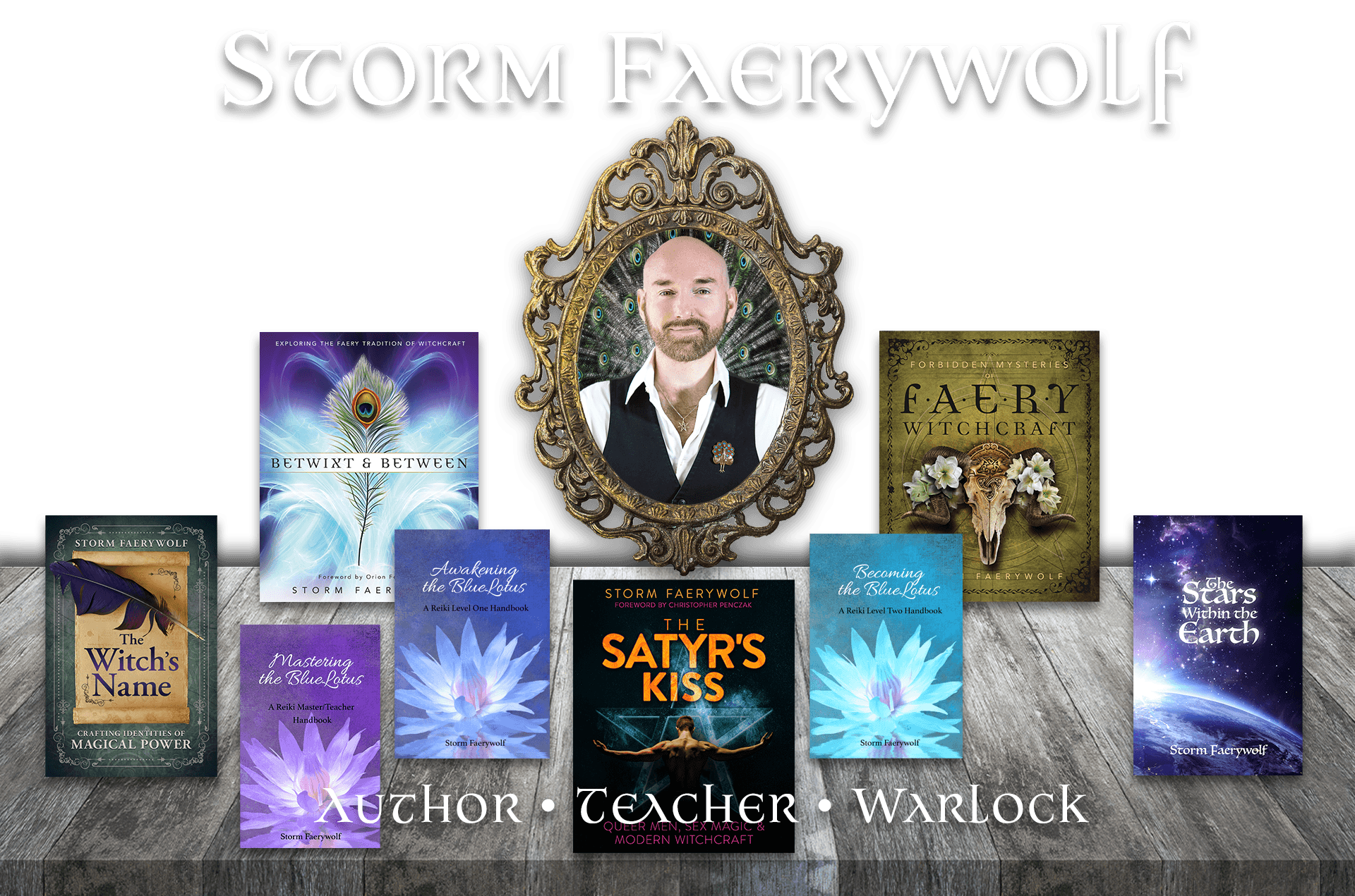 Author, teacher, and warlock Storm Faerywolf writes about Witchcraft, Occultism, Folk magic, Reiki, and Queer Spirituality. Books • Essays • Poetry • Art • Spells • Classes • Private sessions